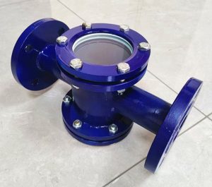 HGS07-103法兰碳钢管道试镜DN125